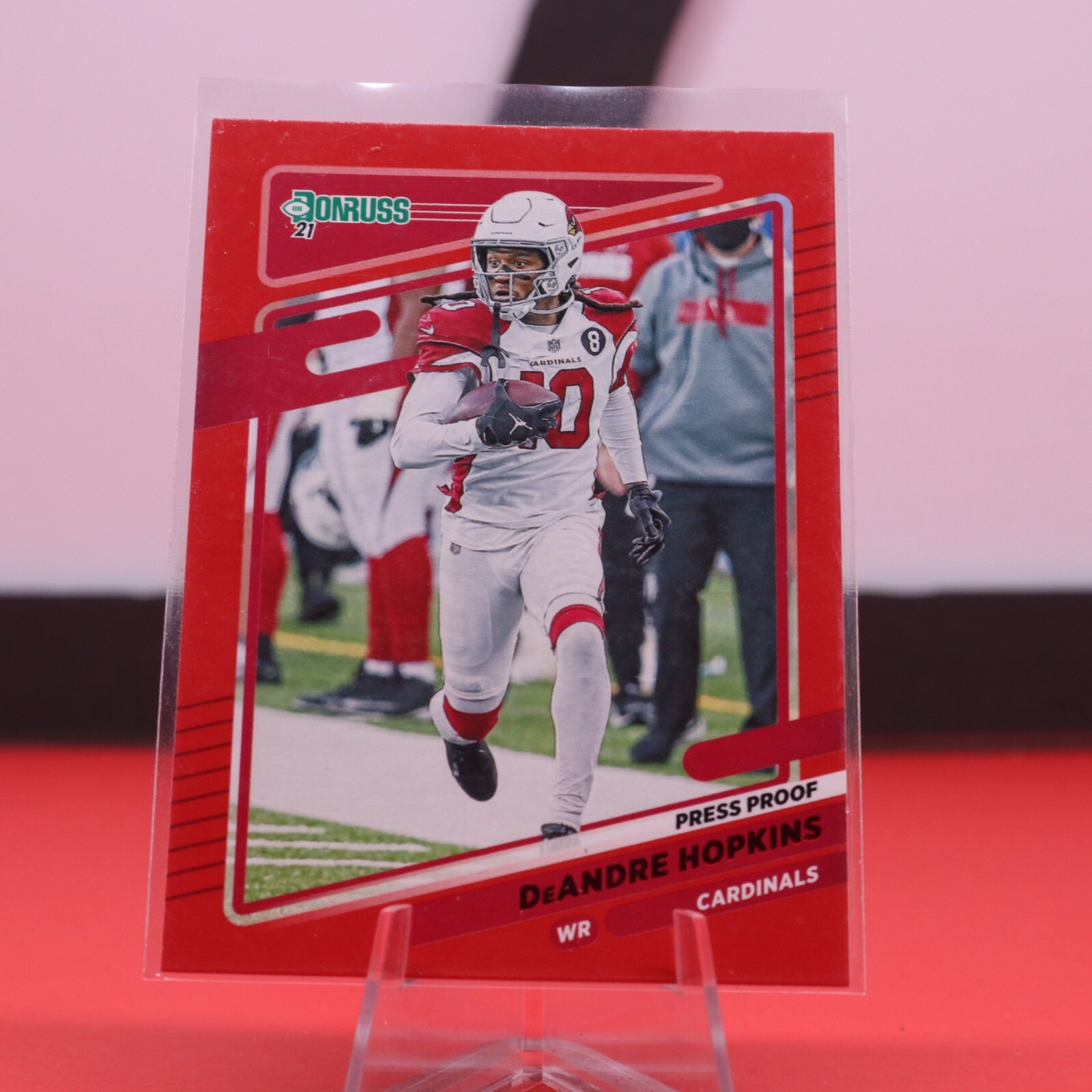 2021 Panini Donruss Red Press Proof 247 DeAndre Hopkins