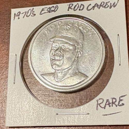 ROD CAREW 1972 Esso Hispanic Coin