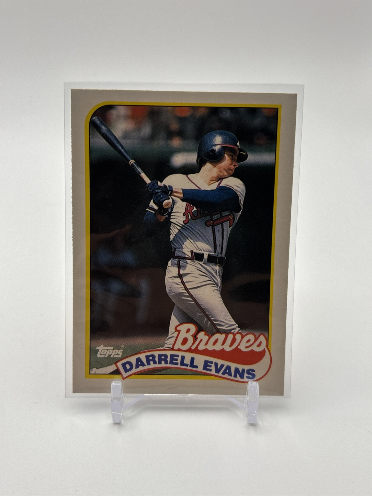 Darrell Evans #31T 1989 Topps Traded