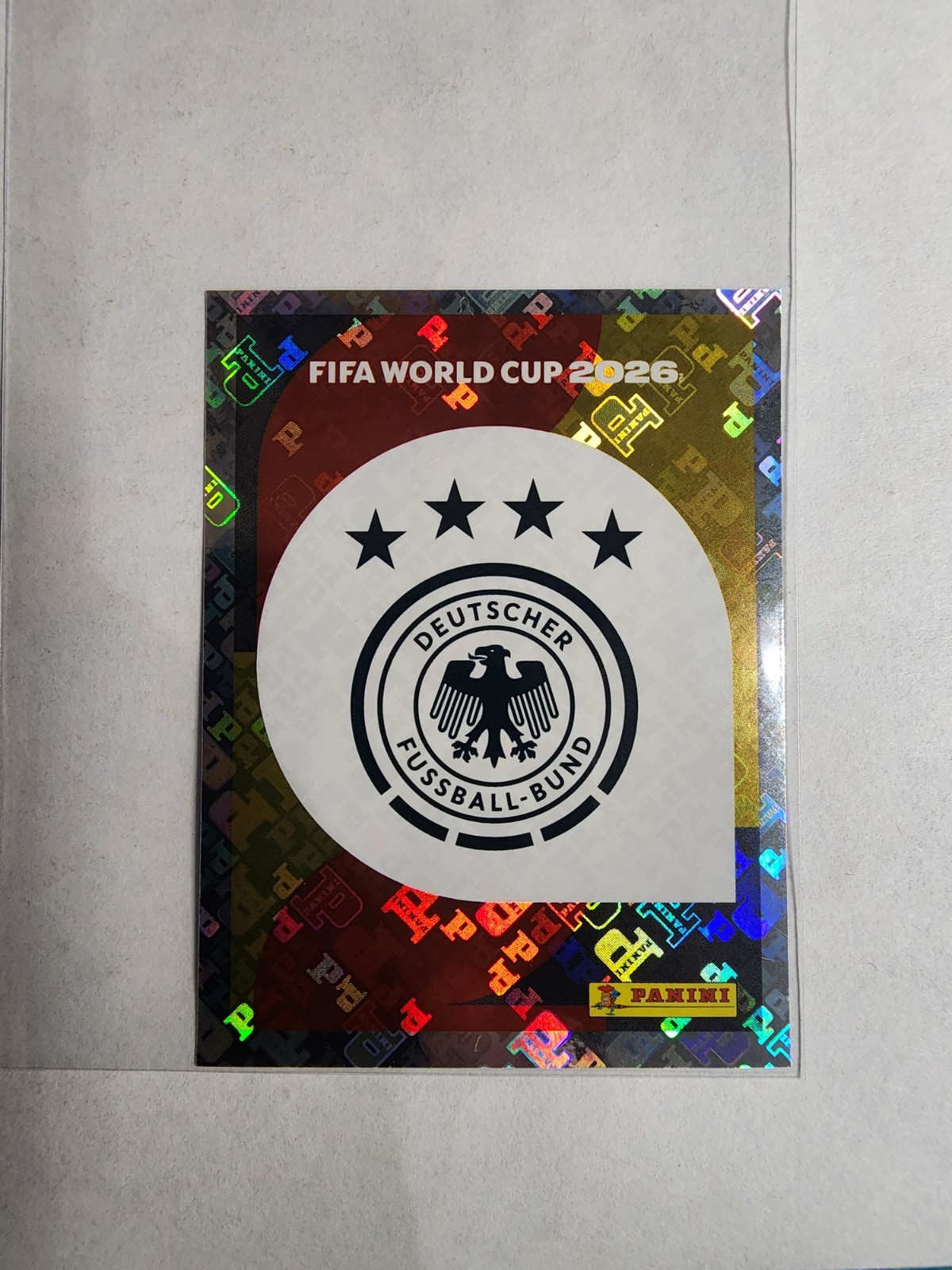 2026 Panini Fifa World Cup 26 – Germany #GER 1 – Team Logo Foil Sticker