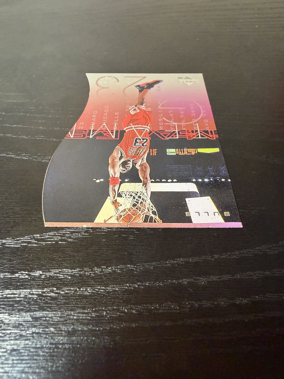 Michael Jordan Upper Deck 1997 Teammates Insert #T7 Chicago Bulls NBA