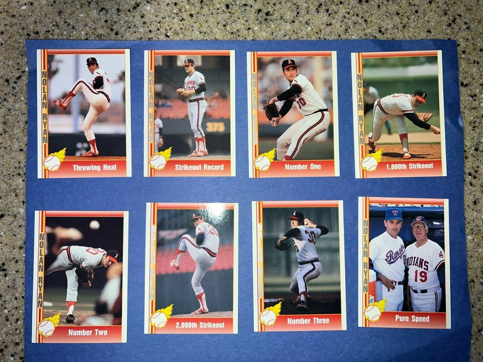 1991 PACIFIC NOLAN RYAN TEXAS EXPRESS BASEBALL CARDS YOU CHOOSE 1-222 MLB CARD