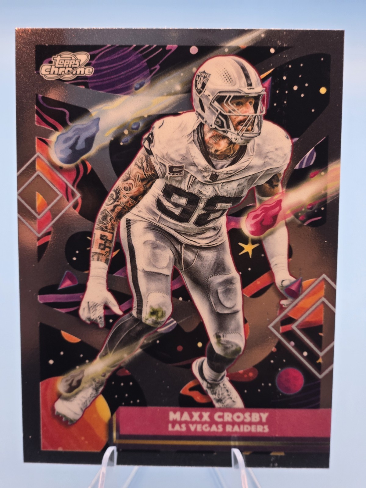 2025 Topps Cosmic Chrome Football Maxx Crosby #52