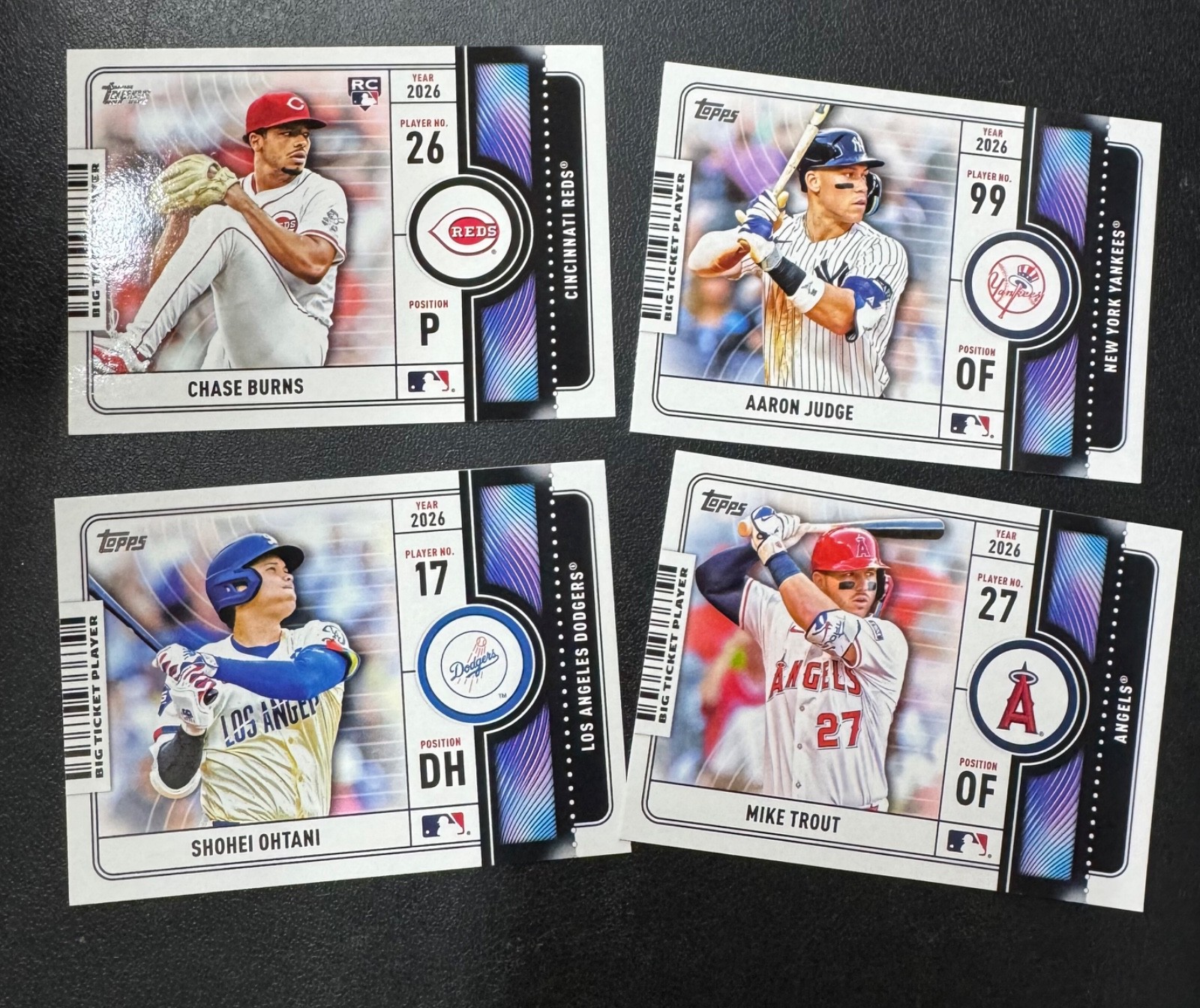 2026 Topps Series 1 Big Ticket Player You Pick