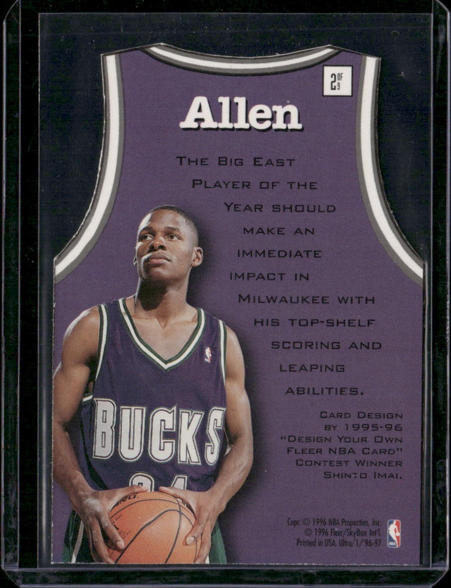 1996-97 Ultra #2 Ray Allen Fresh Faces