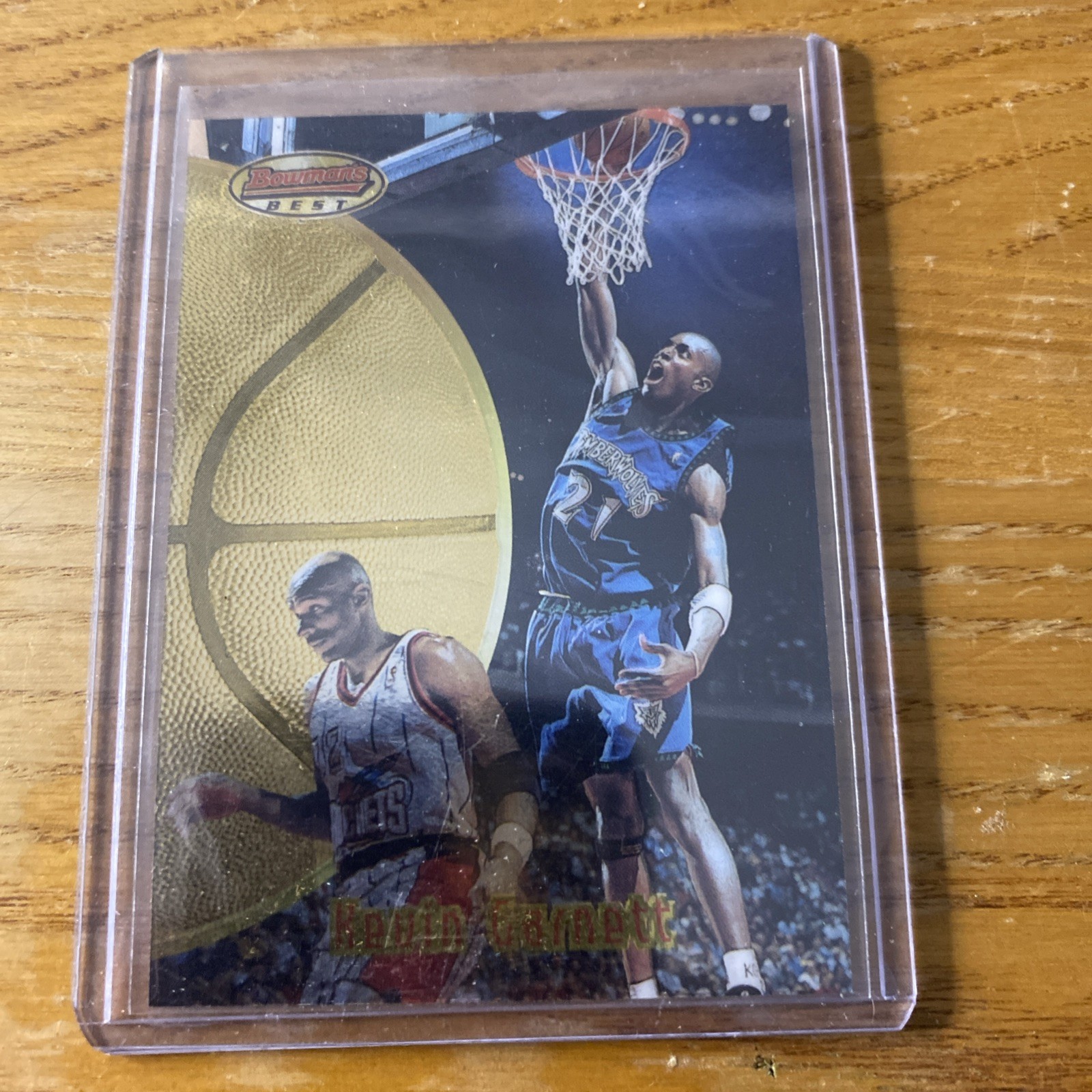 1997-98 Bowman’s Best – Kevin Garnett #90