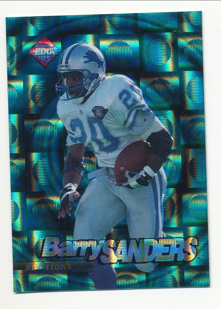 1995 Collector’s Edge – Edgetech Barry Sanders #23 Quantum Circular Prism