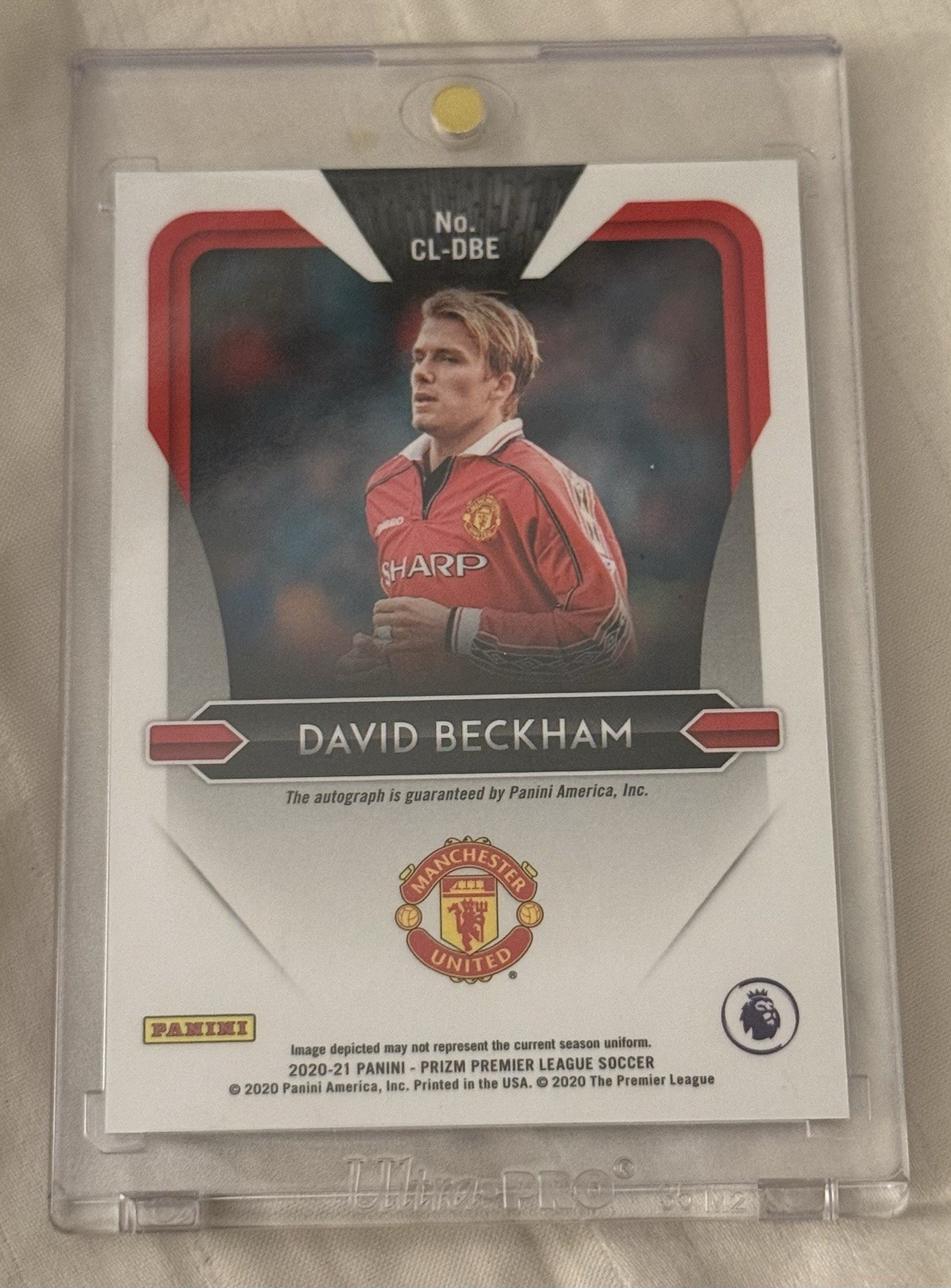 2022-23 Panini Prizm DAVID BECKHAM Flashback AUTO | Autograph England World Cup