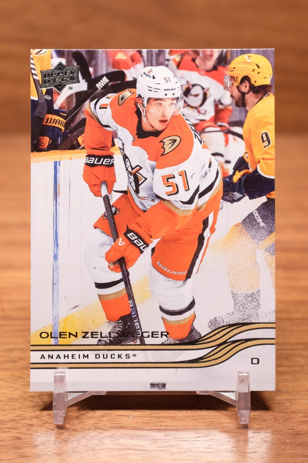 2025-26 Upper Deck Base #251 Olen Zellweger – Anaheim Ducks