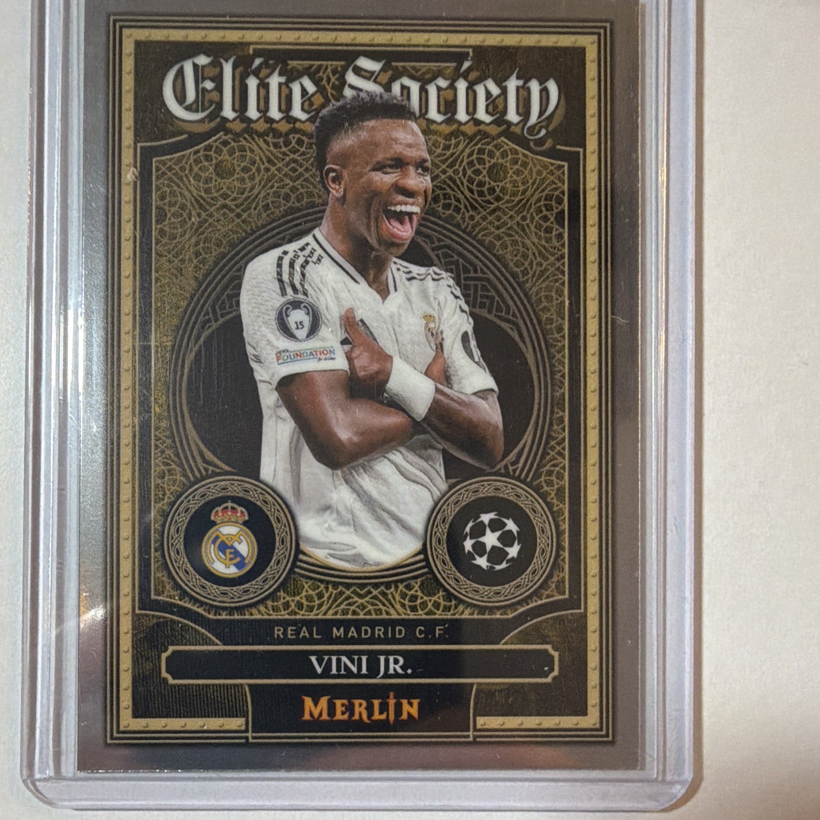 Topps Merlin UEFA Club Competitions 2024-25 Elite Society Vini Jr. #ES-15