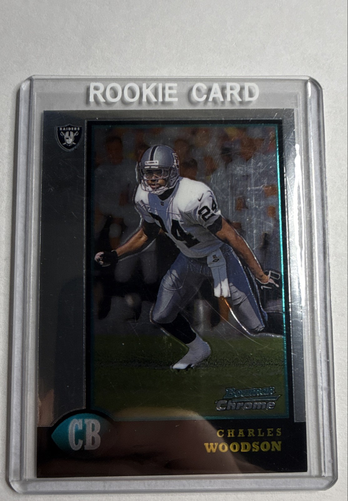 1998 Bowman Chrome – Charles Woodson #181 (RC)
