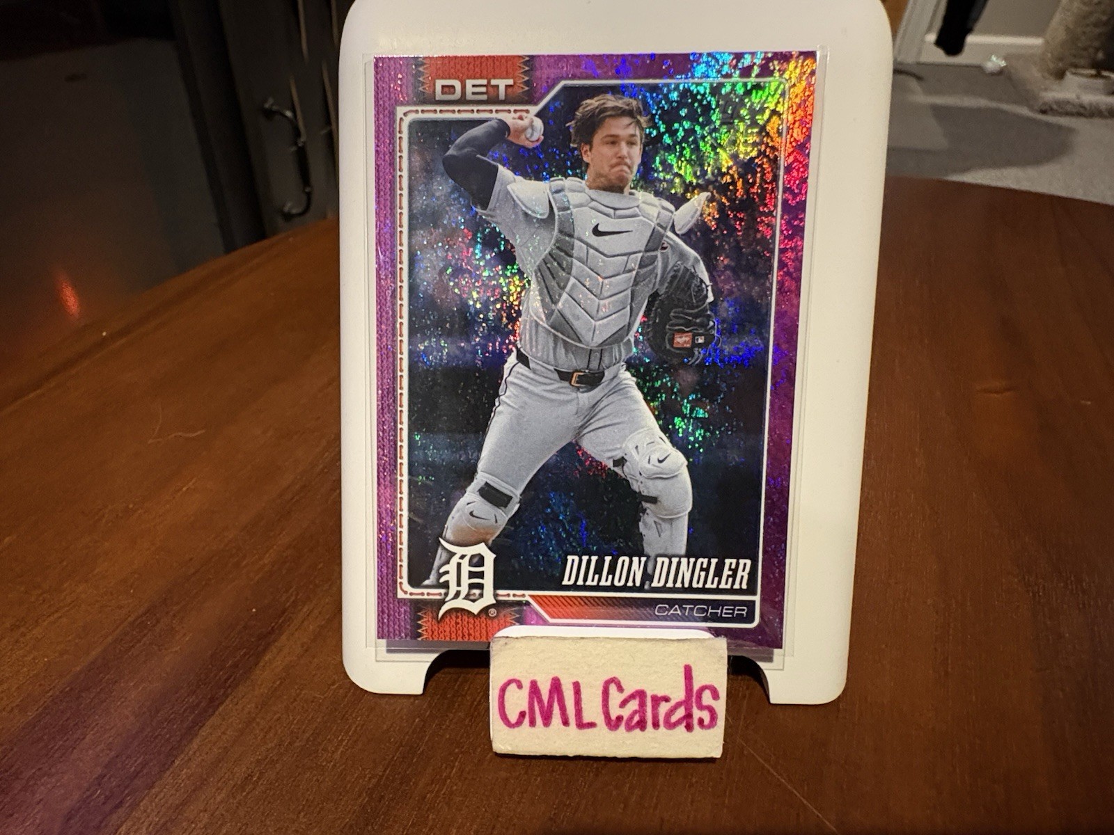 Topps 2026 Series Two Dillon Dingler Pink Foil Detroit Tigers #351