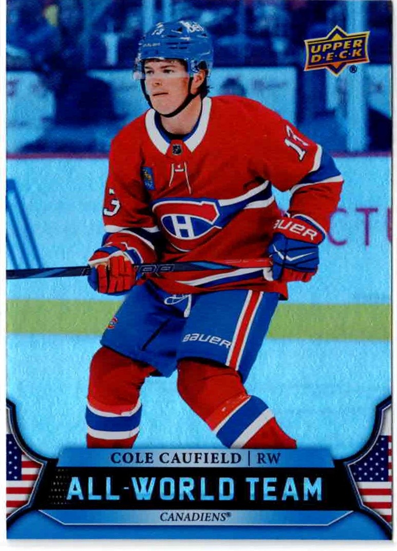 2025-26 Upper Deck #AWT-20 Cole Caufield All-World Team