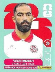 2026 Panini FIFA World Cup Stickers #TUN6 Yassine Meriah