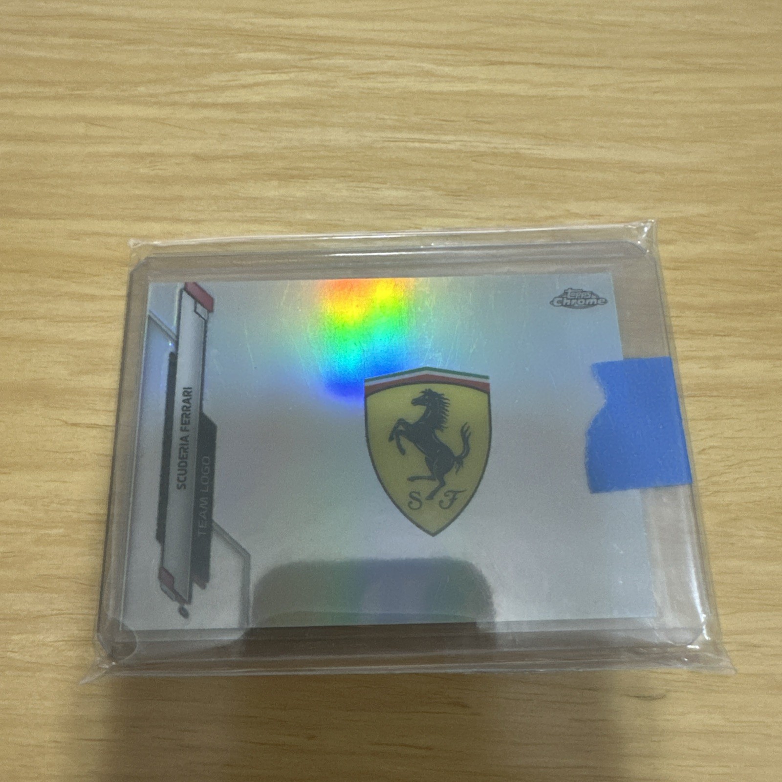 2020 Topps Chrome F1 Scuderia Ferrari Team Logo Refractor #113
