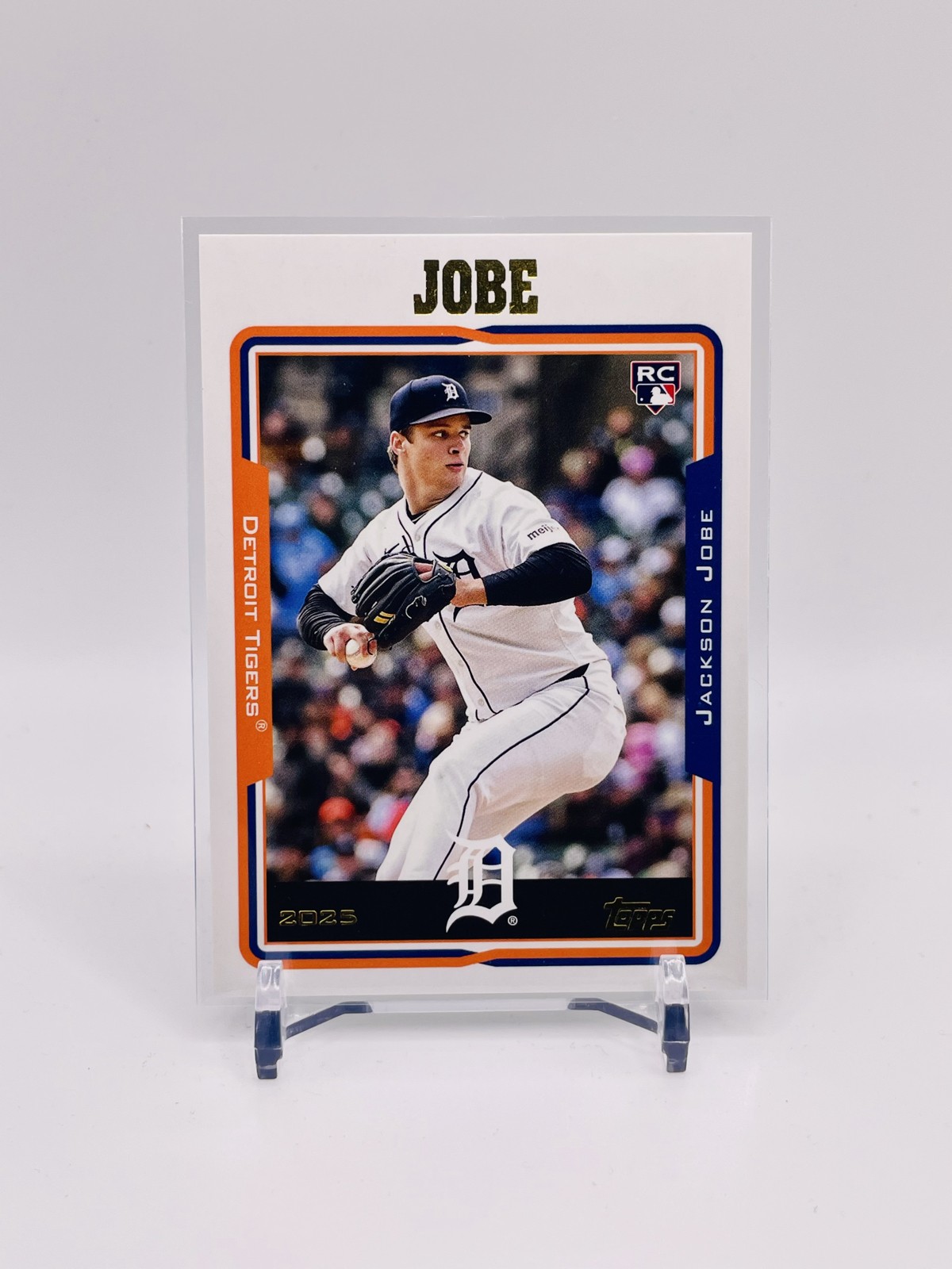 2025 Topps Archives – 2005 Topps Design Variation Jackson Jobe #265 (RC)