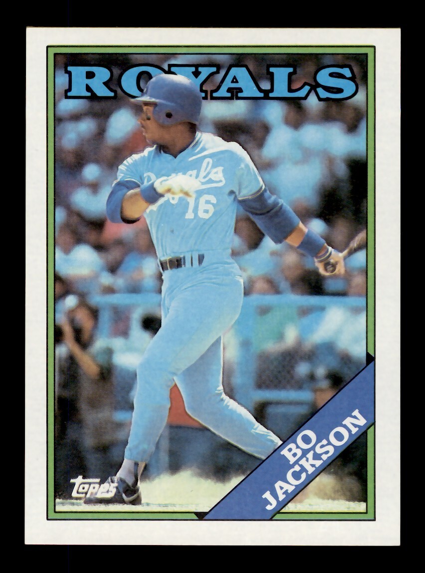 1988 TOPPS #750 BO JACKSON KANSAS CITY ROYALS
