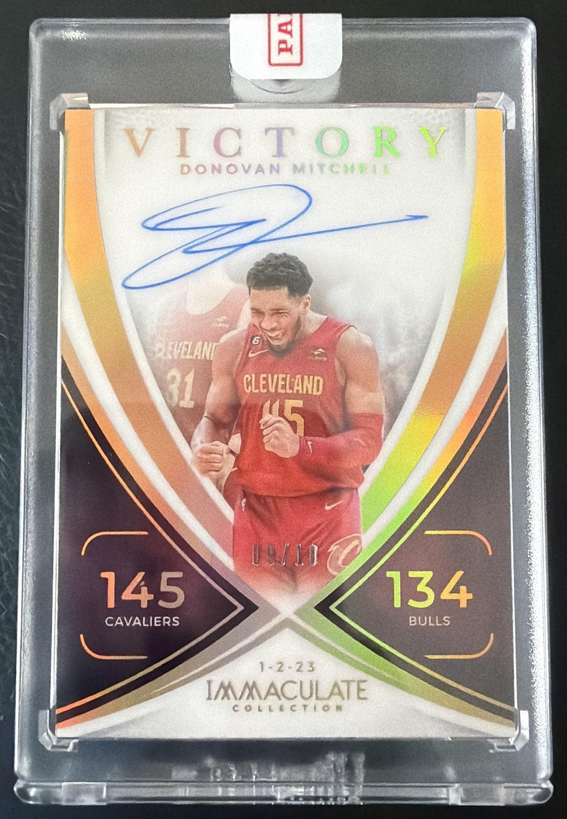 2024 Panini Immaculate Collection Donovan Mitchell #1 Modern Marks Gold /10 Auto