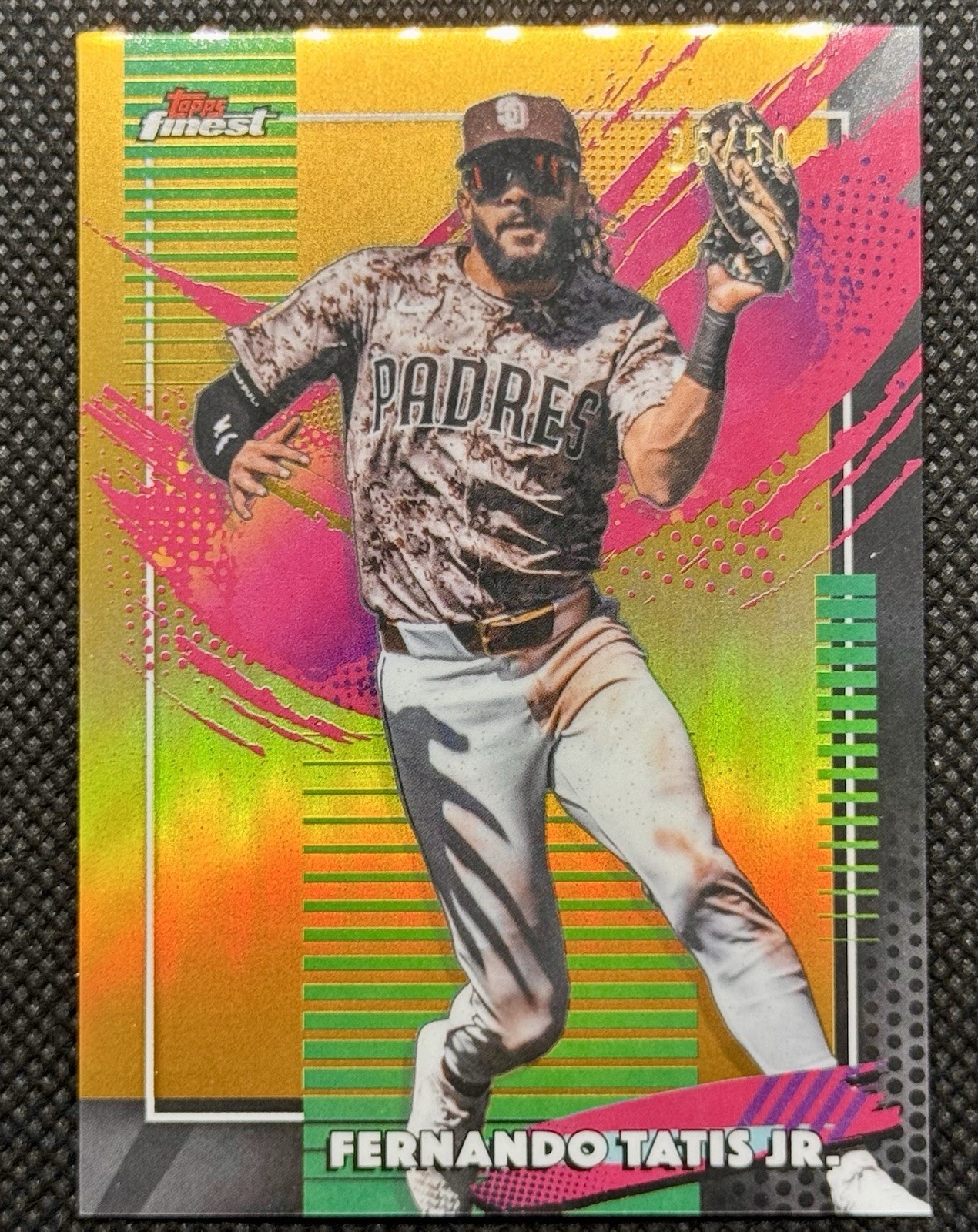 FERNANDO TATIS JR 2026 TOPPS FINEST GOLD REFRACTOR RARE /50