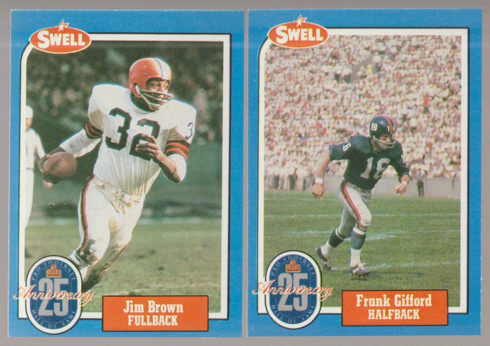 1988 SWELL FOOTBALL GREATS YOU PICK #1 – #144 NMMT **** FREE SHIPPING ****