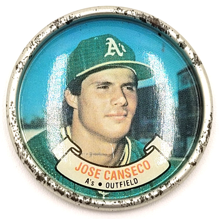 1987 Topps Baseball Coins Jose Canseco Oakland Athletics #6 MLB