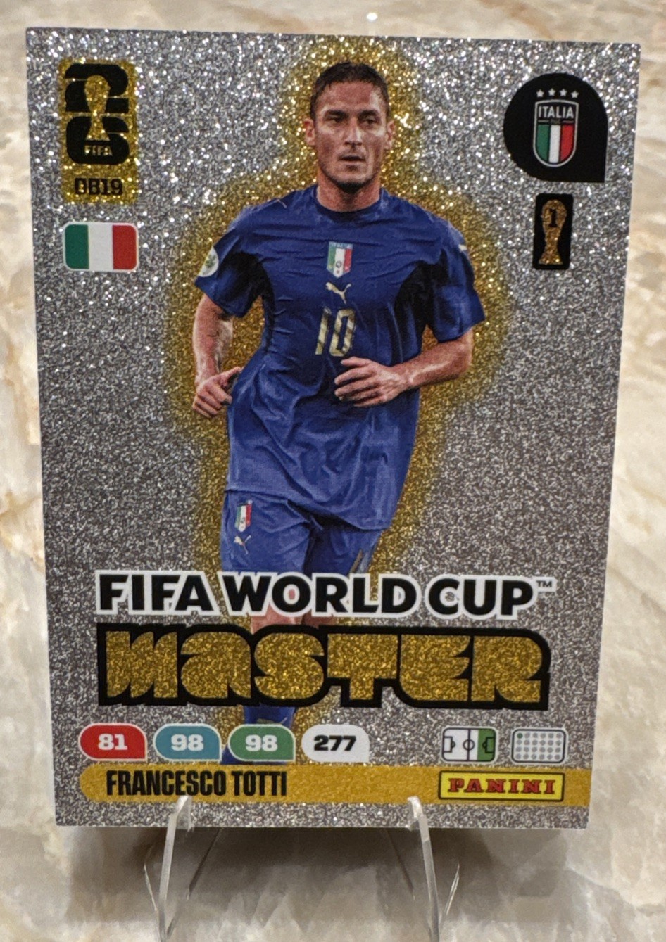 Panini Adrenalyn XL FIFA World Cup 2026 Master DB19 Francesco Totti Italy
