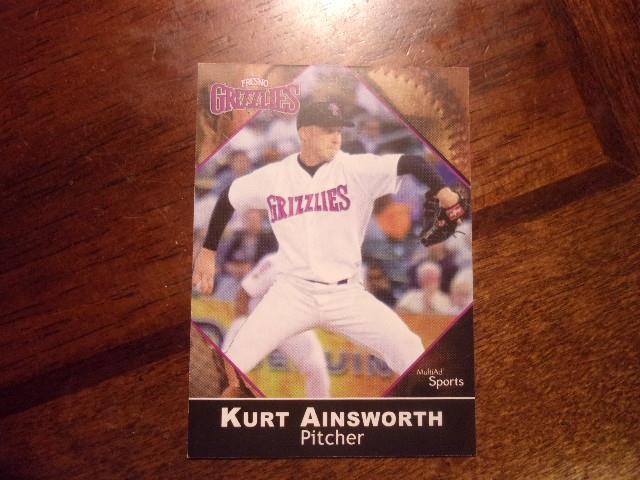 2002 FRESNO GRIZZLIES Multi-Ad Sports Minor League Single Cards YOU PICK OBO
