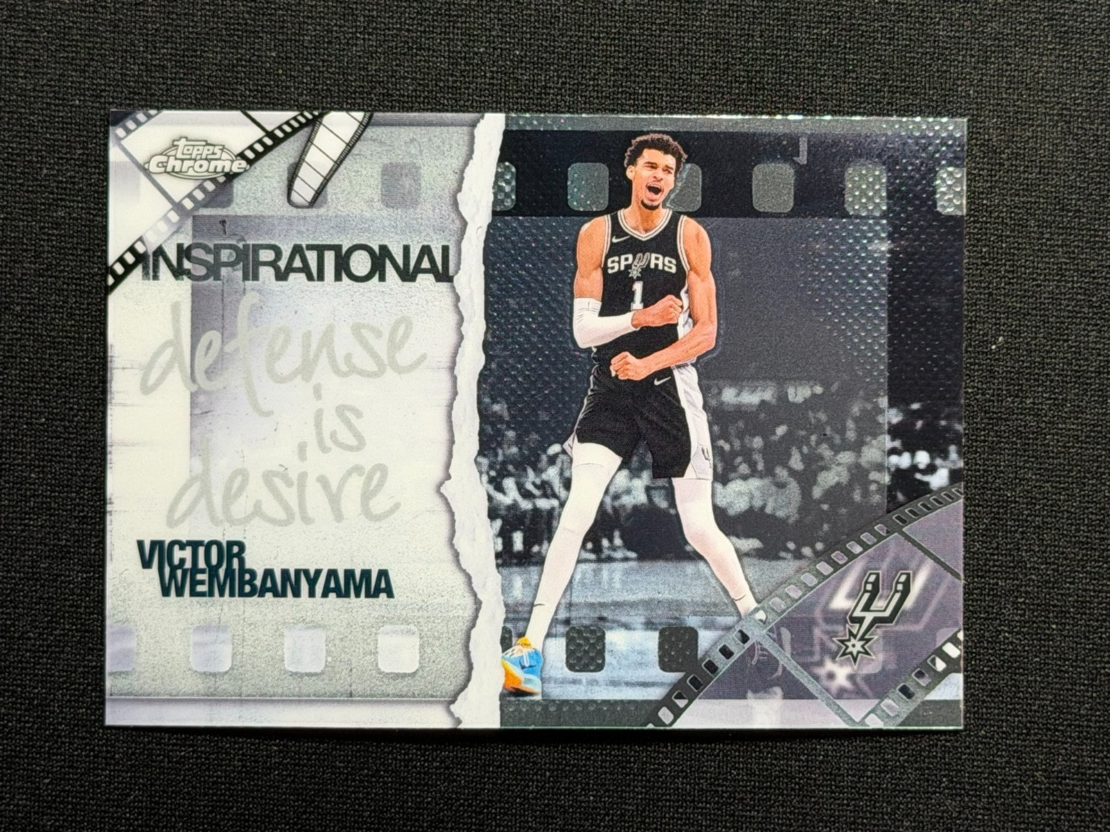 Victor Wembanyama 2025-26 Topps Chrome Inspirational #IP-6 Spurs