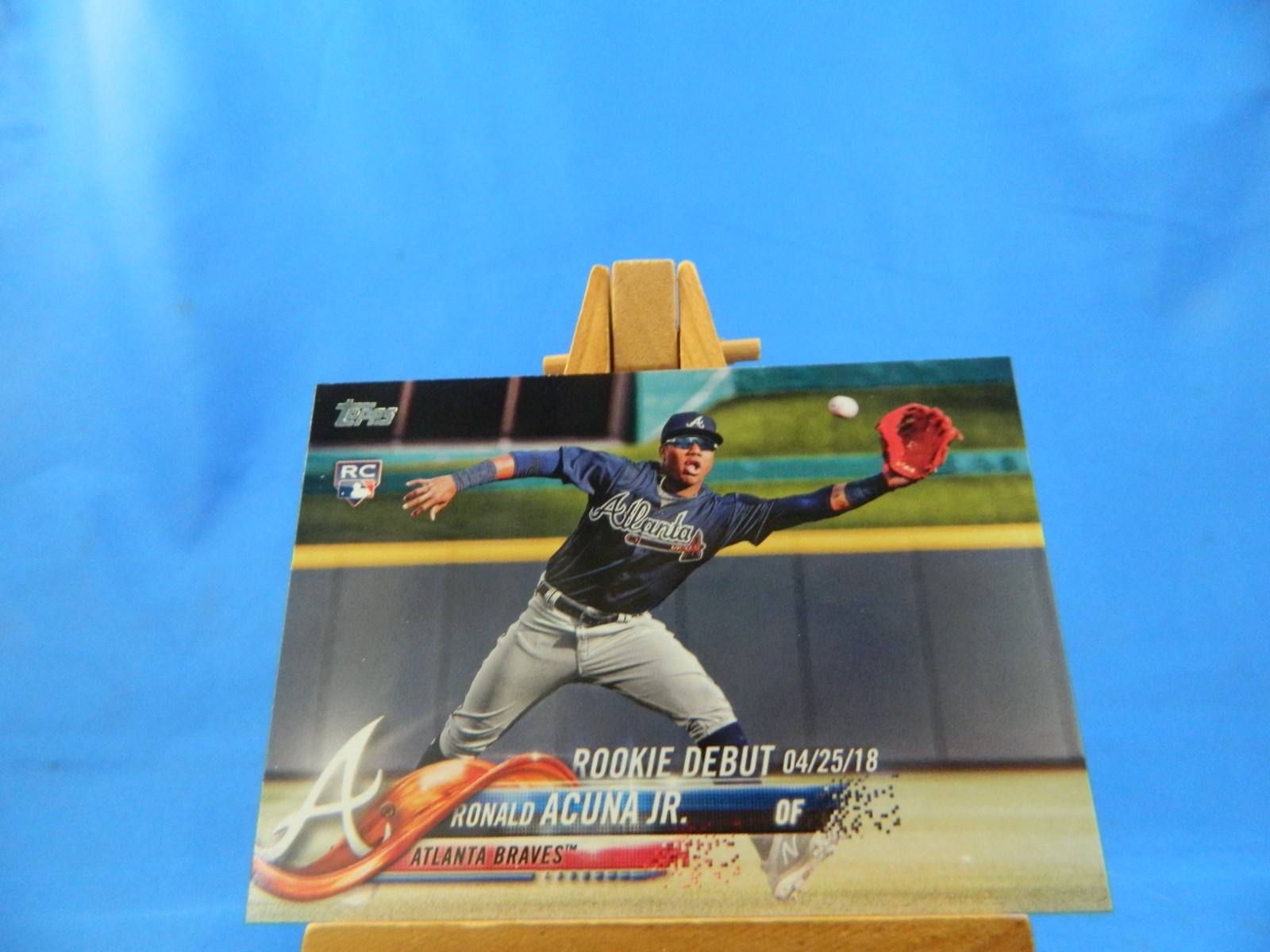 Ronald Acuna Jr Topps Update 2018 RC Rookie US252 US 252