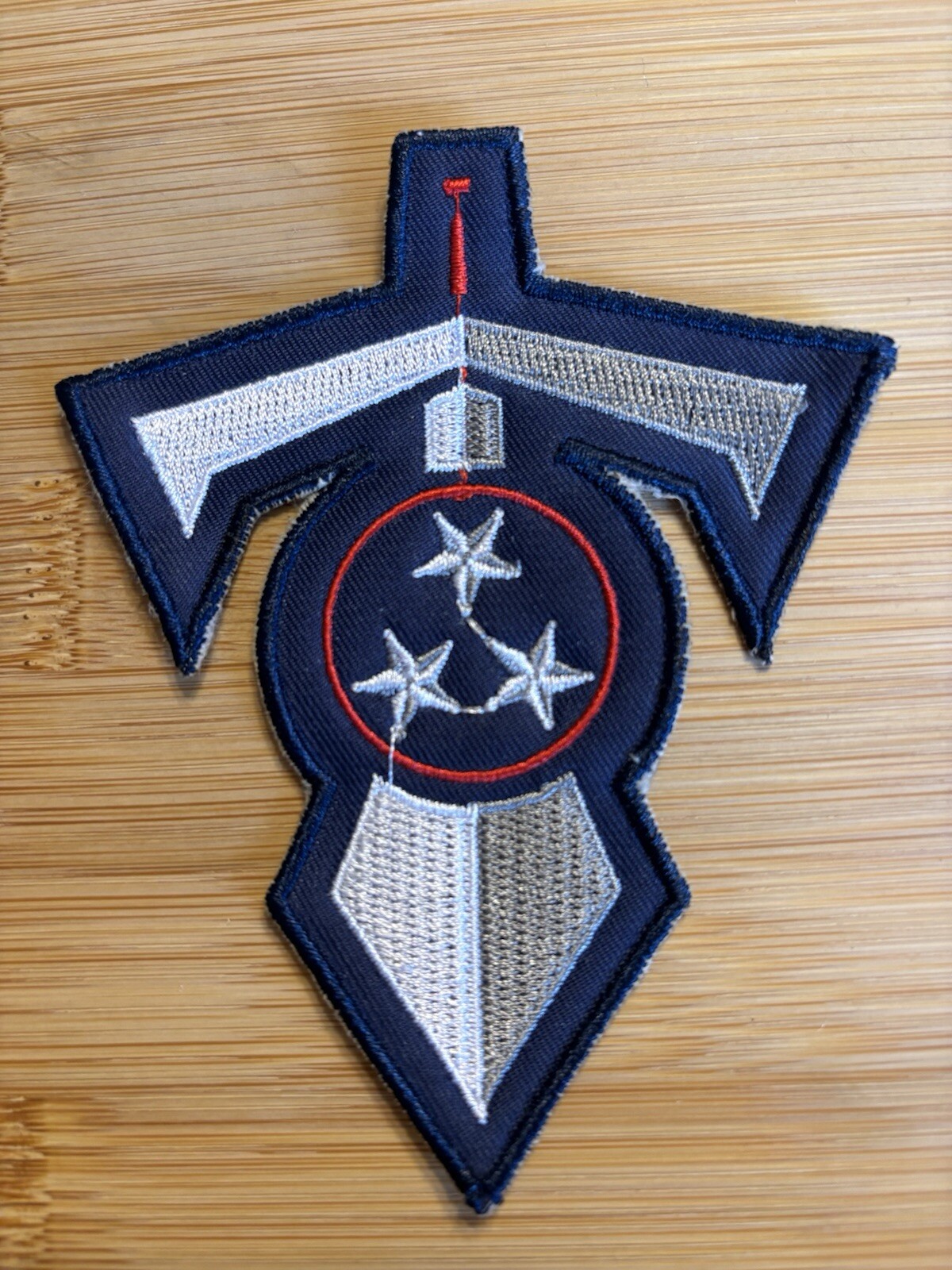Tennessee Titans T-Sword Embroidered Sleeve Patch 3.5″ X 4.5″ Free Shipping New