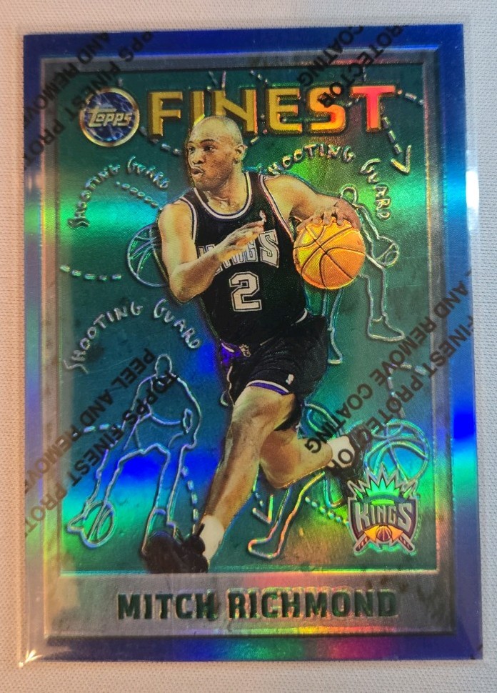 1995-96 Topps Finest – Mitch Richmond #60 Refractor