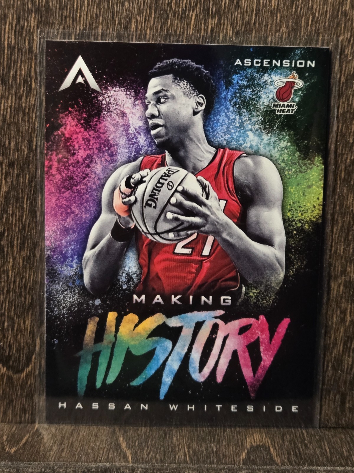 2017-18 Panini Ascension Making History Hassan Whiteside #MH16