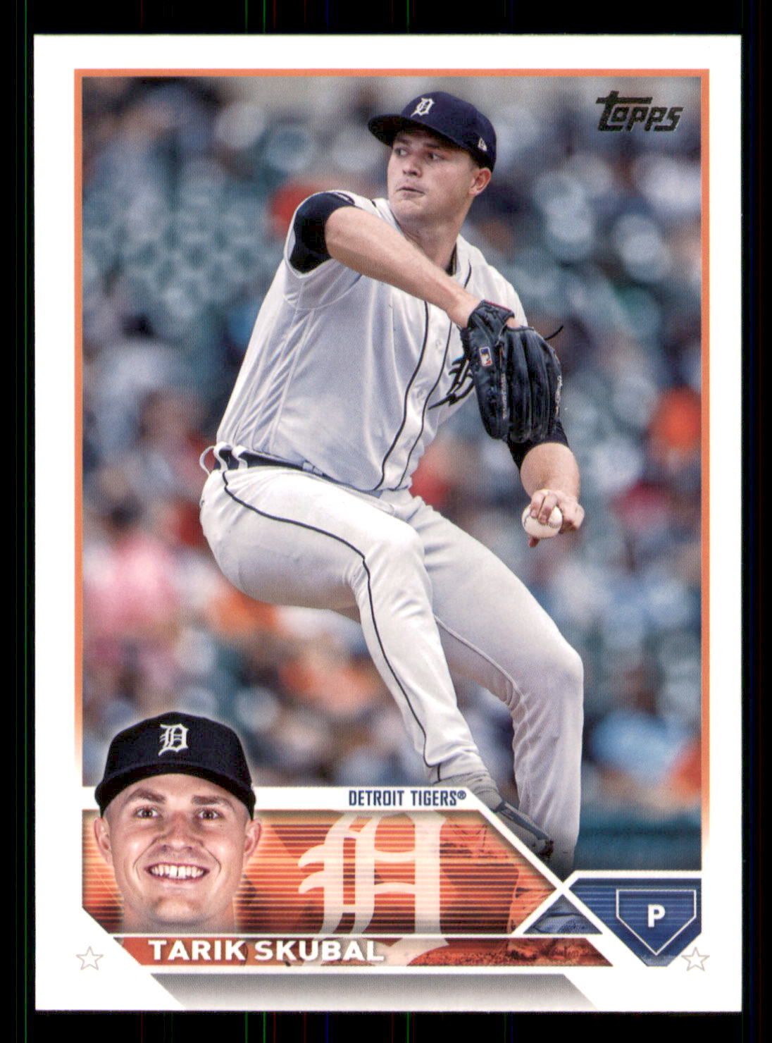 Tarik Skubal 2023 Topps #74 Detroit Tigers Baseball Card