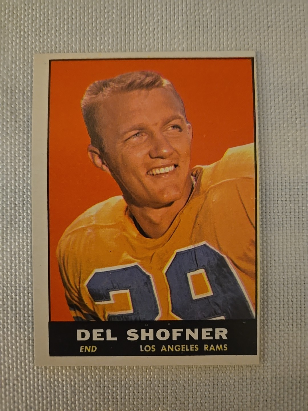 1961 Topps – Del Shofner #52 VG+