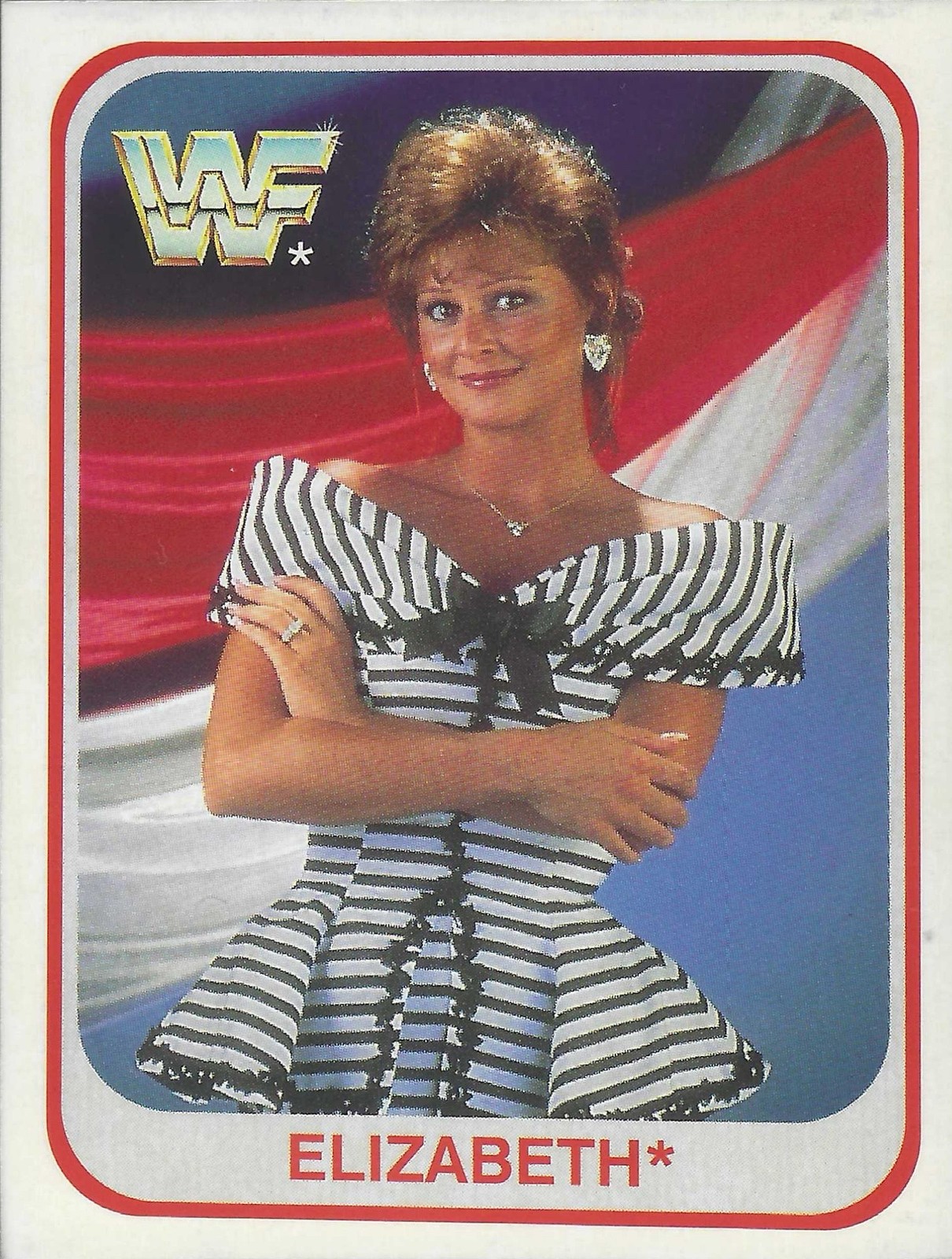 1991 Merlin WWF (Italian) #85 Elizabeth