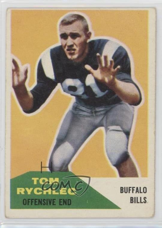 1960 Fleer Tom Rychlec #85 Rookie RC sq1