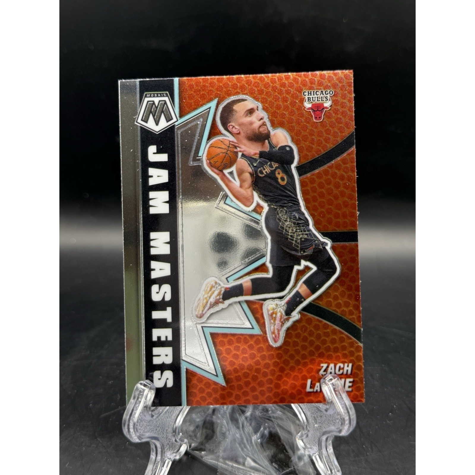2020-21 Panini Mosaic #6 Zach LaVine Jam Masters Insert Chicago Bulls
