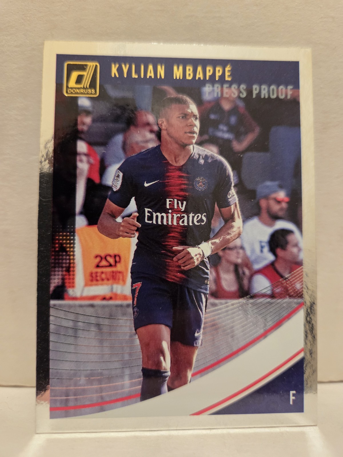 Kylian Mbappe 2018-19 Donruss #53 Silver Press Proof Foil SP PSG