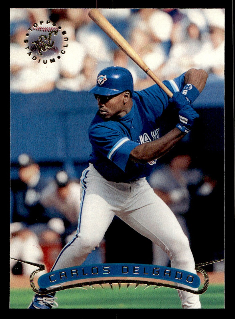 1995 Topps Carlos Delgado Baseball Sports Card Raw Trading Card