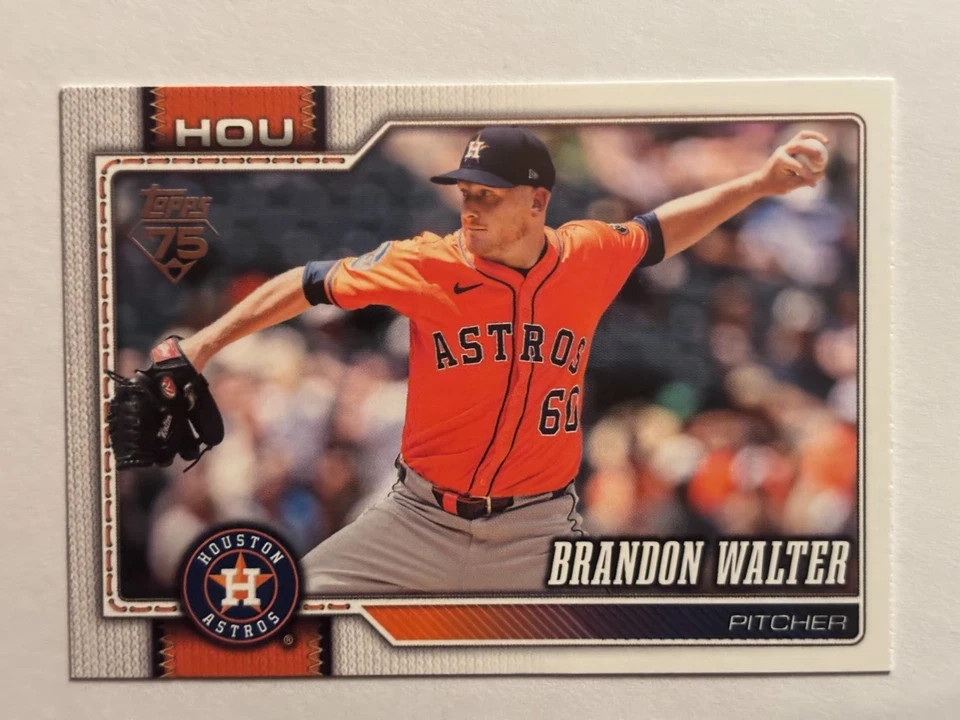 Brandon Walter 2026 Topps 75 YEARS Baseball Series One #227