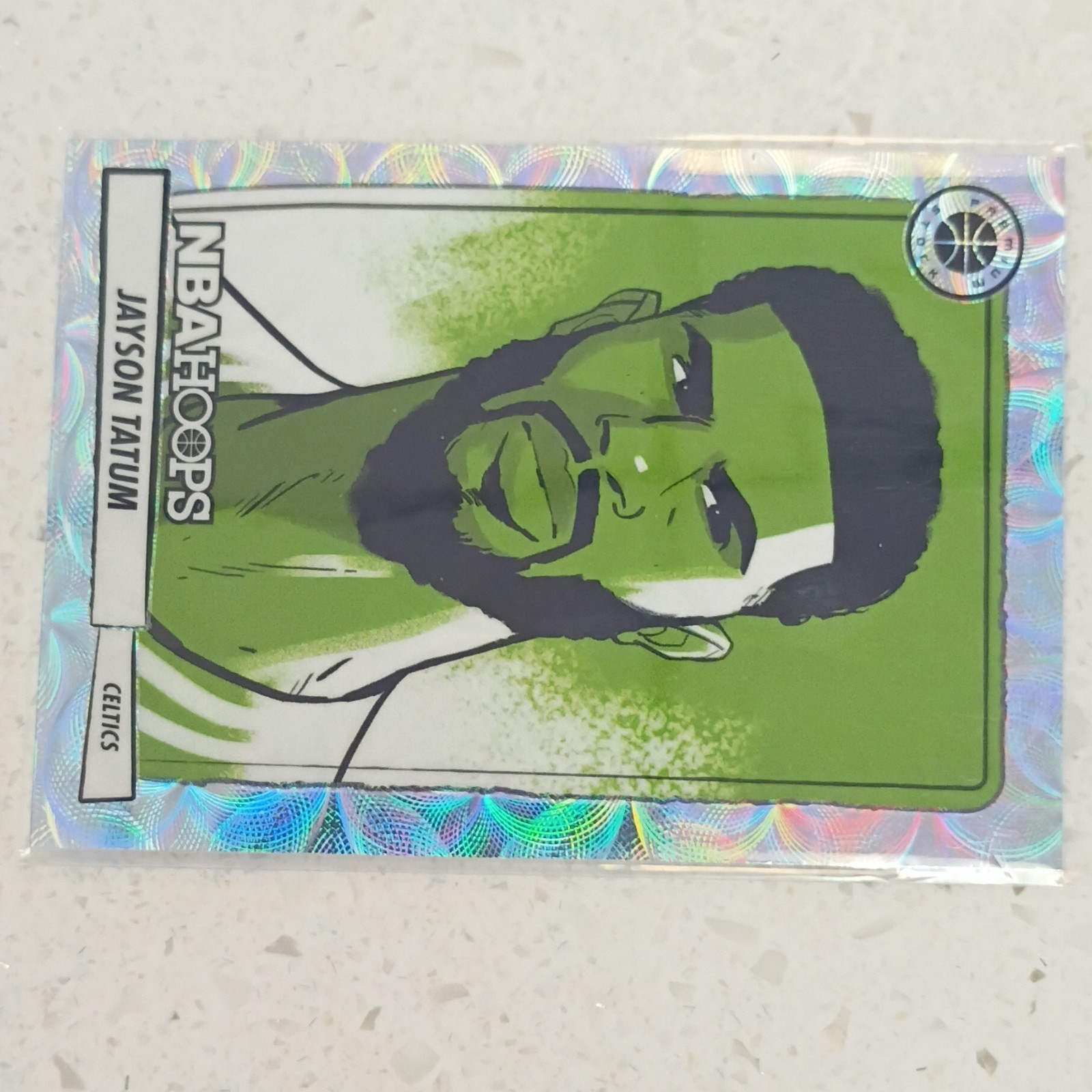Panini 2023-24 Premium Stock Presentations Jayson Tatum No. 4 Prizm Celtics