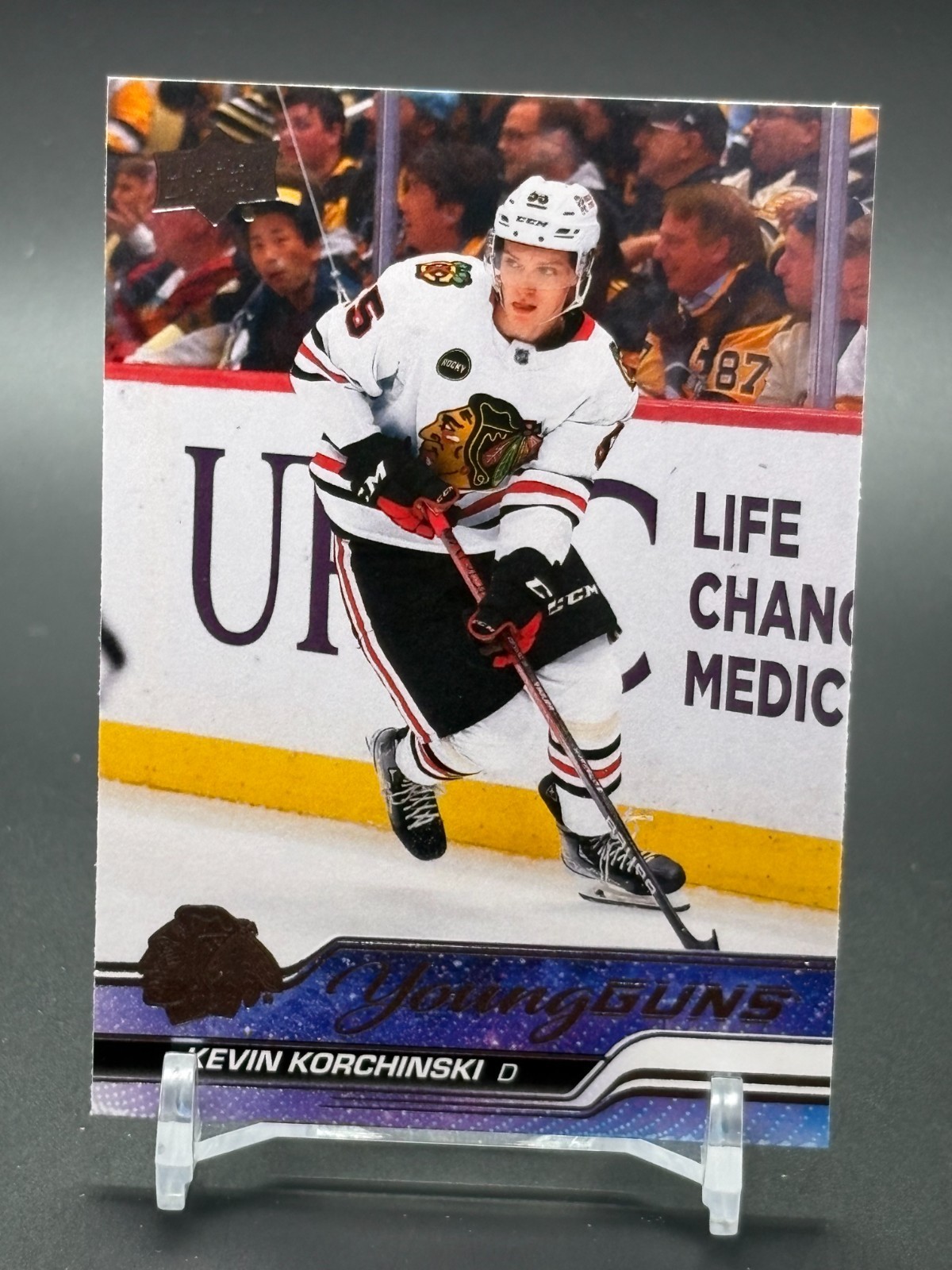 2023-24 Upper Deck Series 2 Young Guns #486 KEVIN KORCHINSKI Blackhawks RC
