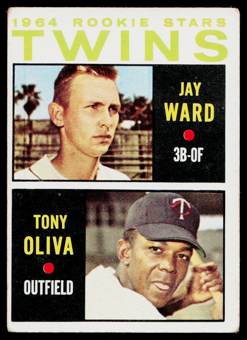 1964 Topps 1964 Twins Rookie Stars – Jay Ward/Tony Oliva Rookie Minnesota Twins