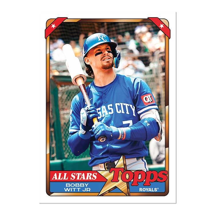 2024 Throwback Thursday Set 31 Card 91 Bobby Witt Jr. – Free Shipping Always!