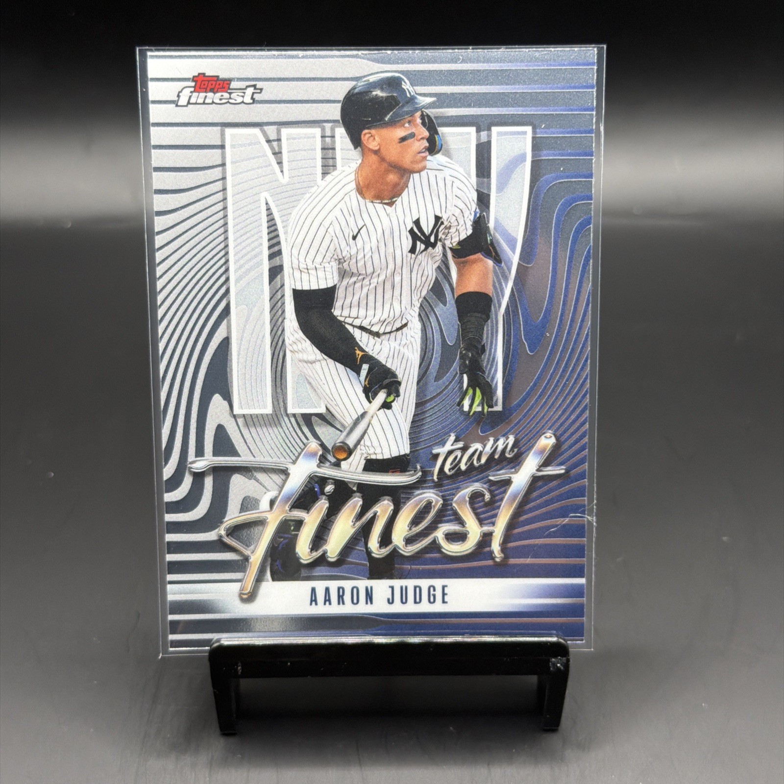 Topps Finest 2026 Team Finest Insert Aaron Judge New York Yankees MLB
