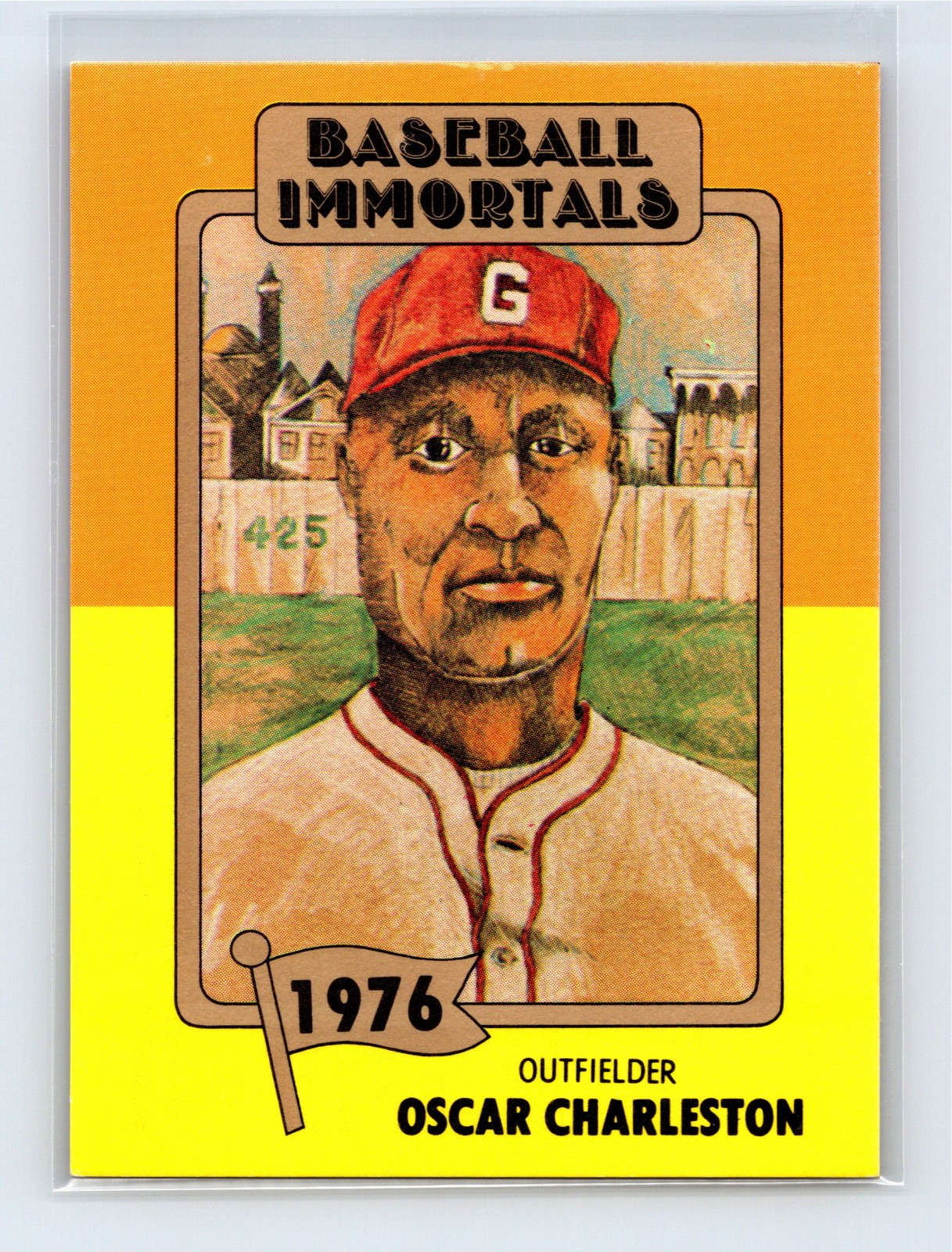 1980-87 SSPC Oscar Charleston #152 HOF Homestead Grays