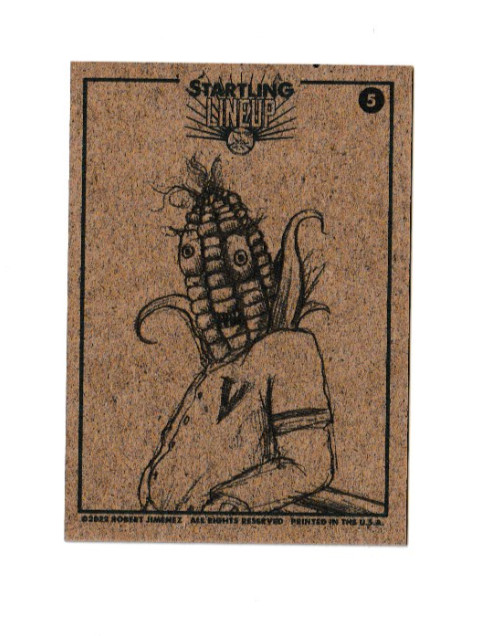 TY COBB 2022 Zerostreet Kickstarter TY COB NRMT+ #5 ODDBALL Odd