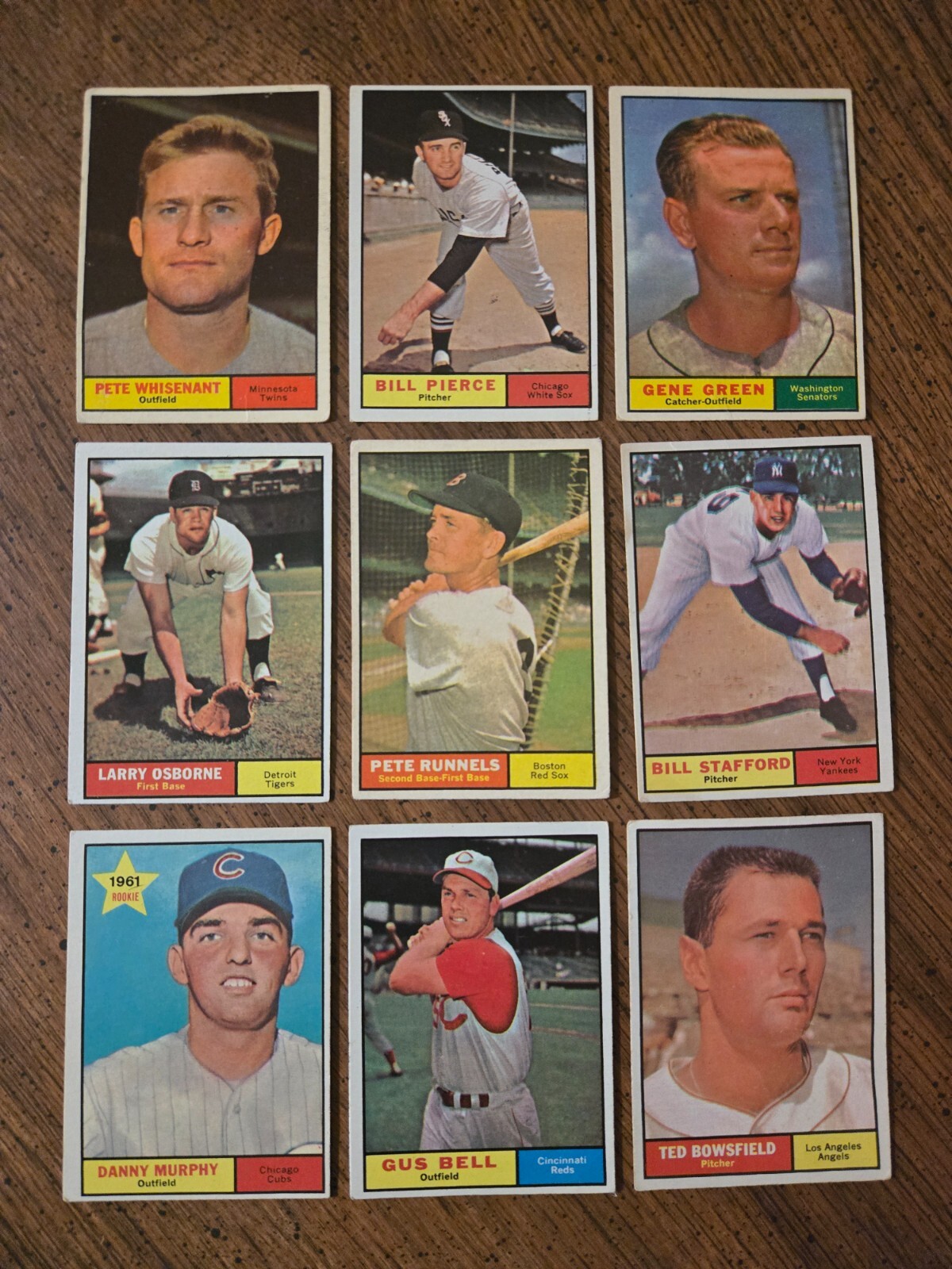 1961 TOPPS BASEBALL YOU PICK #201 – #400 ****FREE SHIPPING****