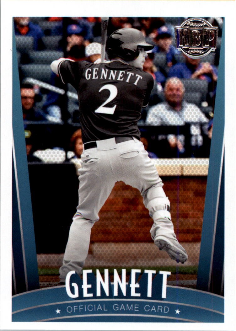 2017 Honus Bonus Fantasy Baseball Silver Foil #140 Scooter Gennett – BB