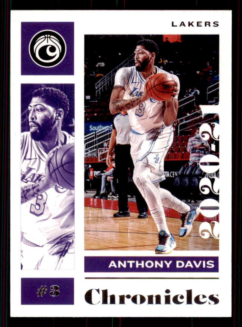 2020-21 Panini Chronicles #30 Anthony Davis Los Angeles Lakers